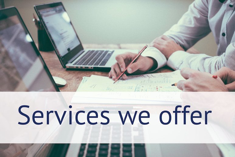 Services we offer