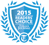 Readers' Choice 2015 Turlock Journal badge