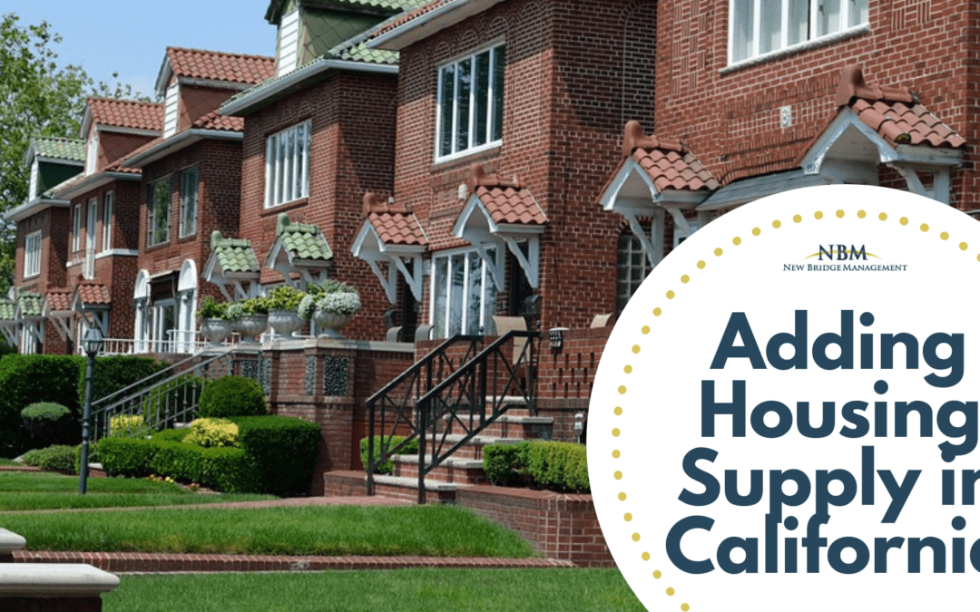 Adding Housing Supply in California