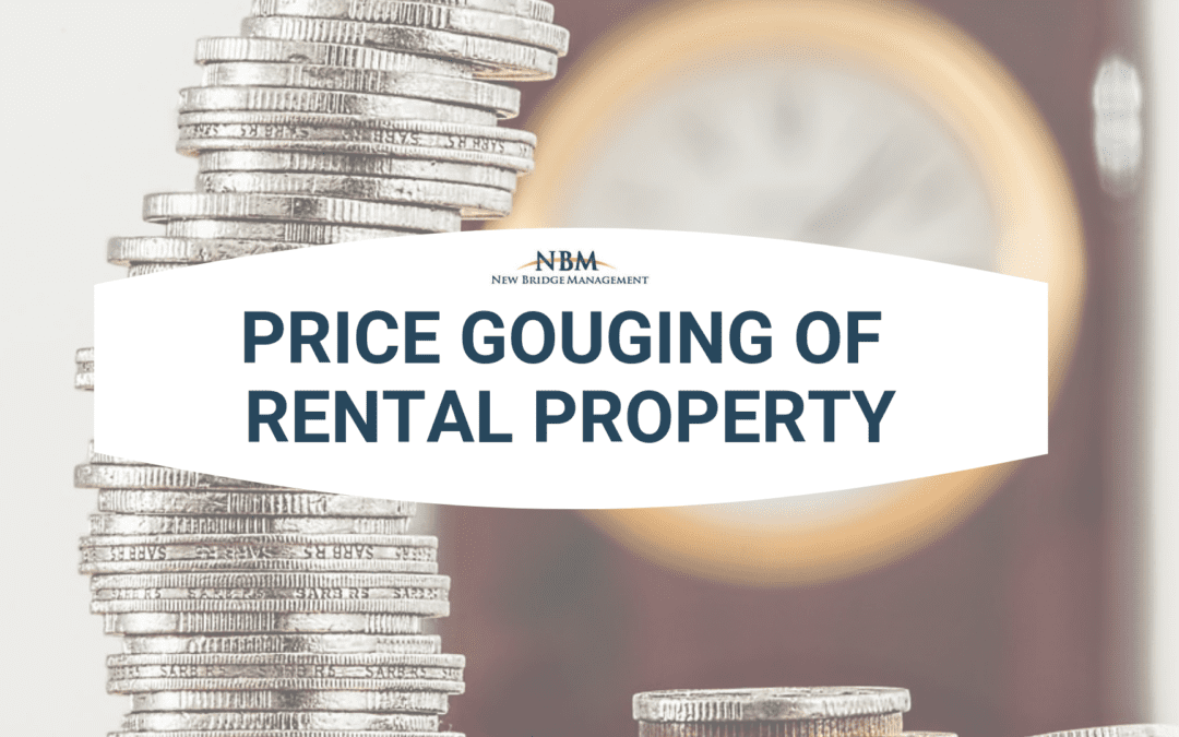 Price Gouging of Rental Property  in California