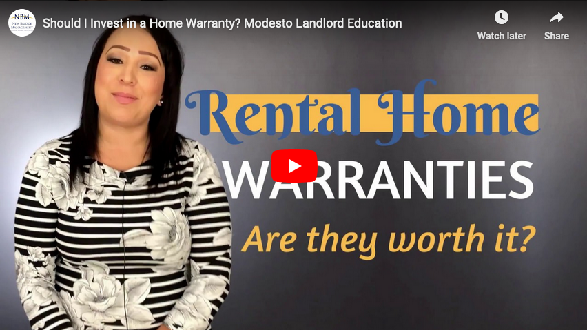 Should I Invest in a Home Warranty? Modesto Landlord Education