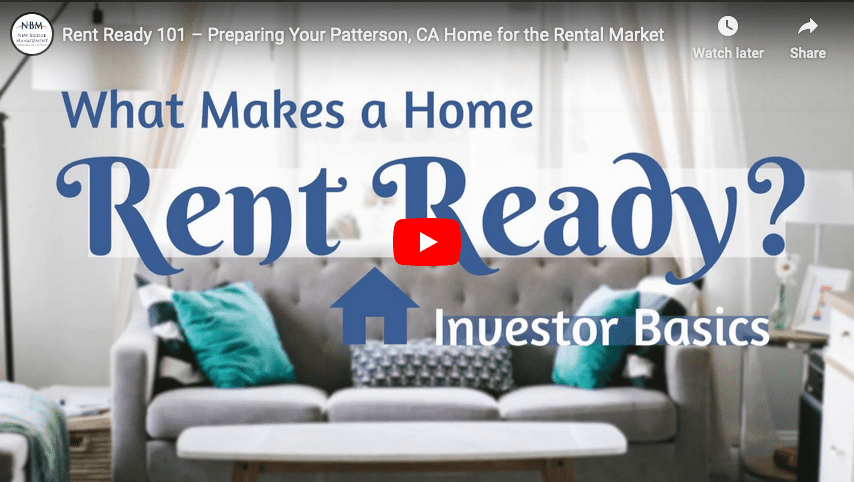 Rent Ready 101 – Preparing Your Patterson, CA Home for the Rental Market