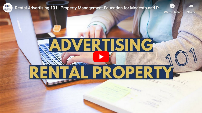 Rental Advertising 101 | Property Management Education for Modesto and Patterson, CA
