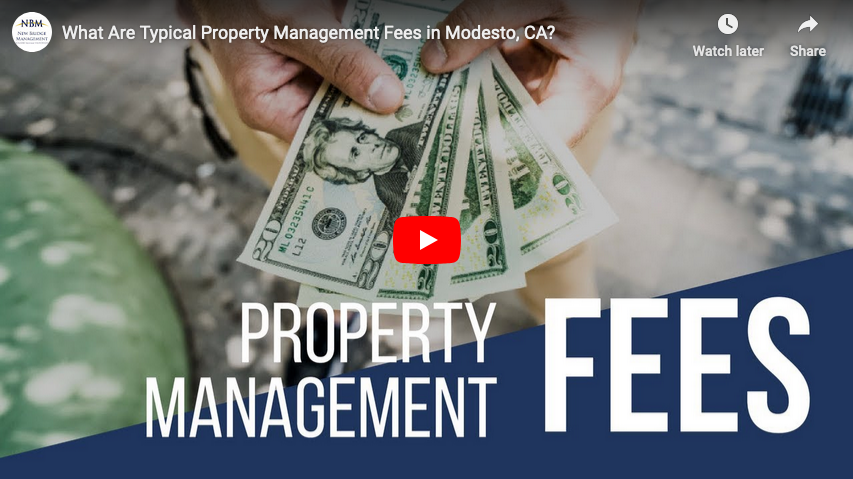 What Are Typical Property Management Fees in Modesto, CA?