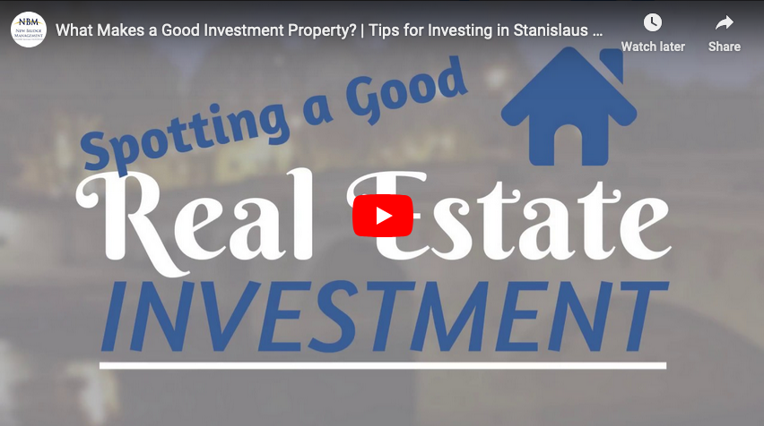 What Makes a Good Investment Property? | Tips for Investing in Stanislaus County, CA