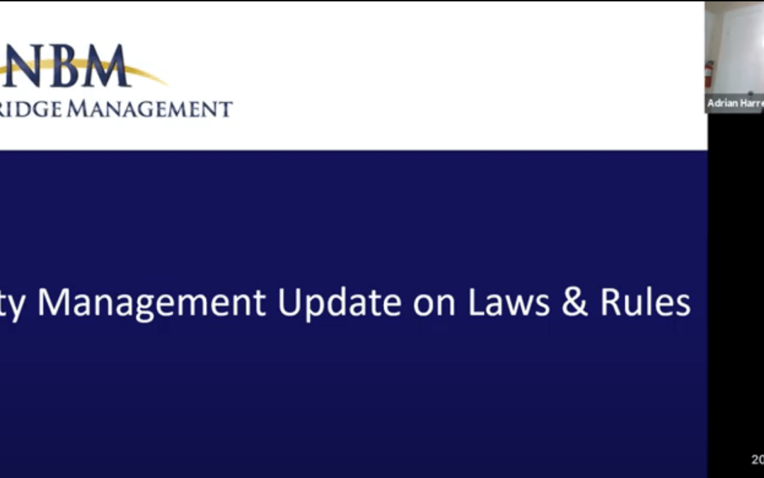 Property Management: Updates on Laws & Rules