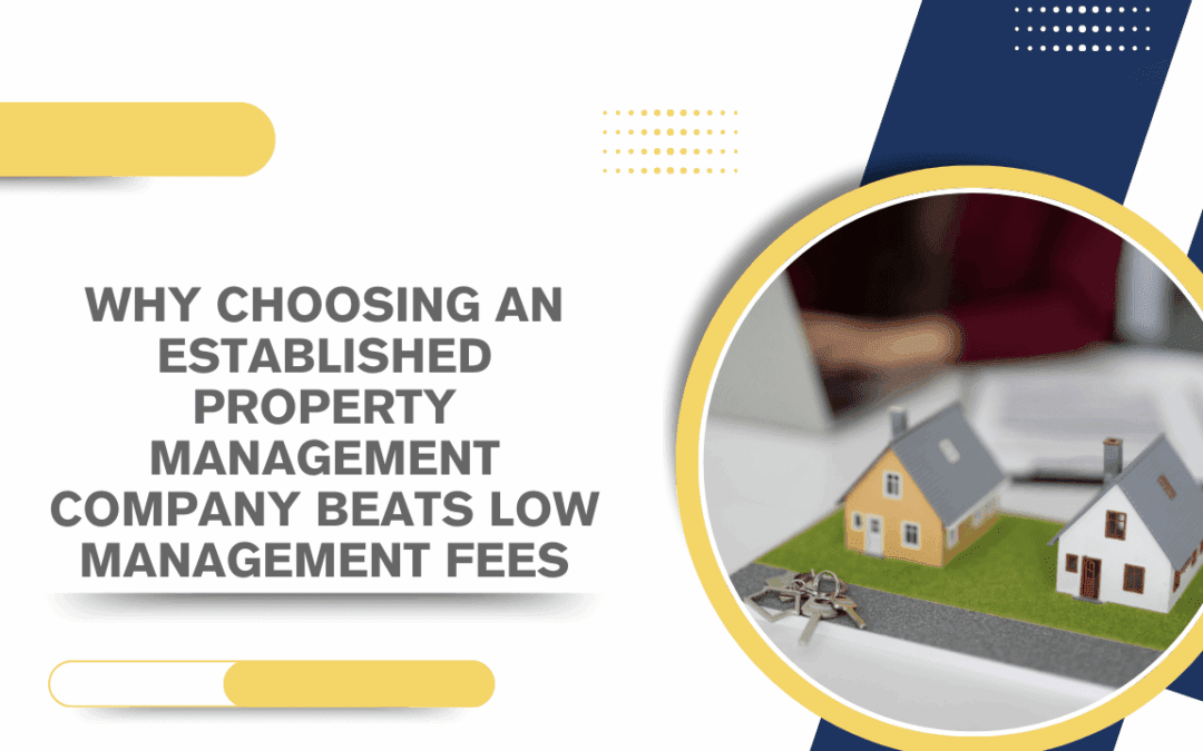 Why Choosing an Established Property Management Company Beats Low Management Fees